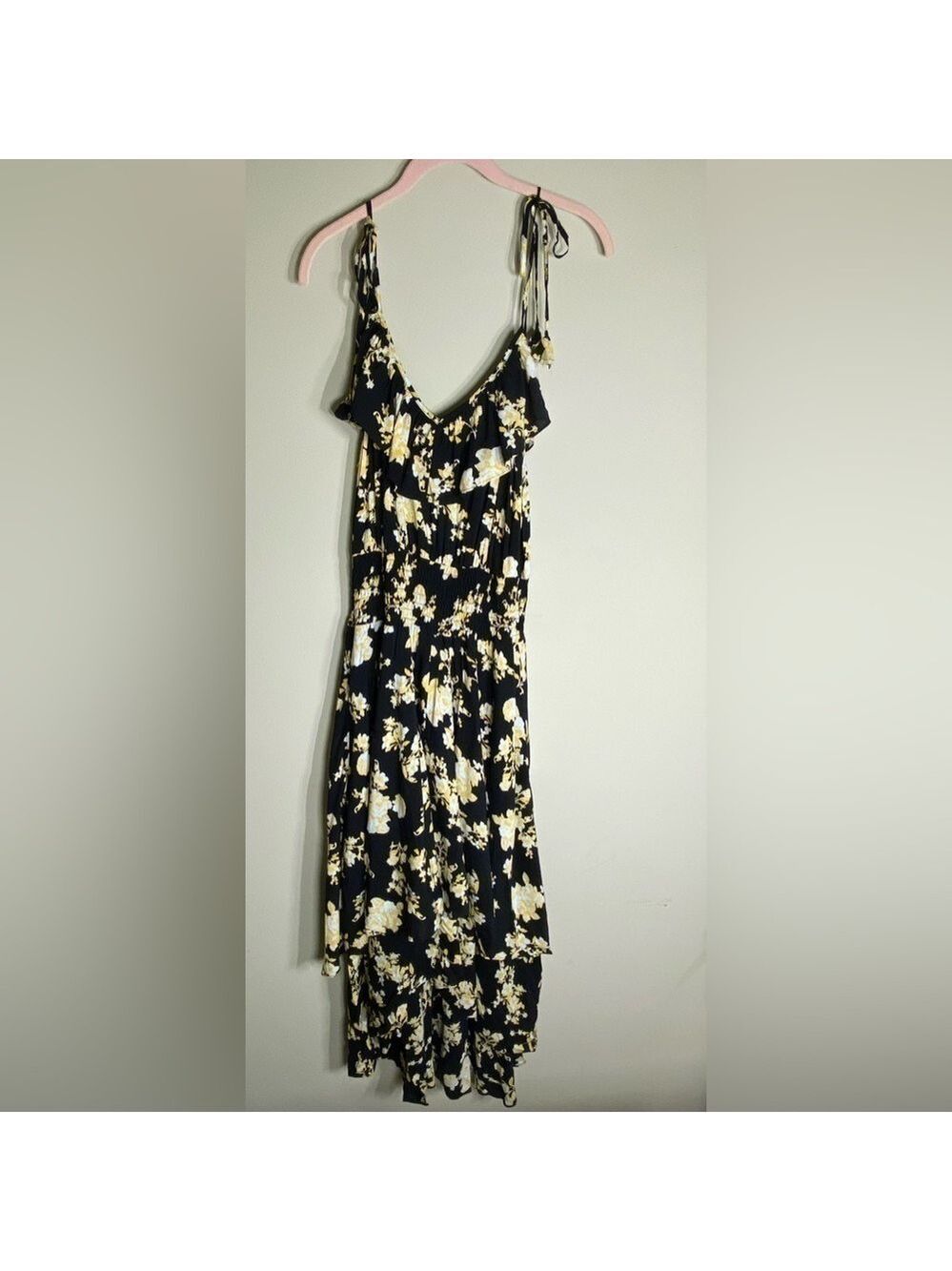 G.I.L.I. Tiered Sundress Hi-Lo Hem M NWOT
